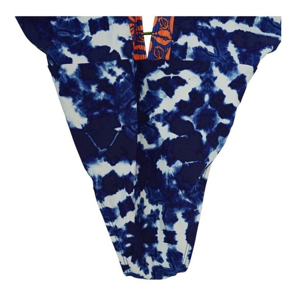 La Blanca‎ Women's Island Mix Plunge Strappy Mio One Piece Swimsuit Size 6 - Picture 8 of 13